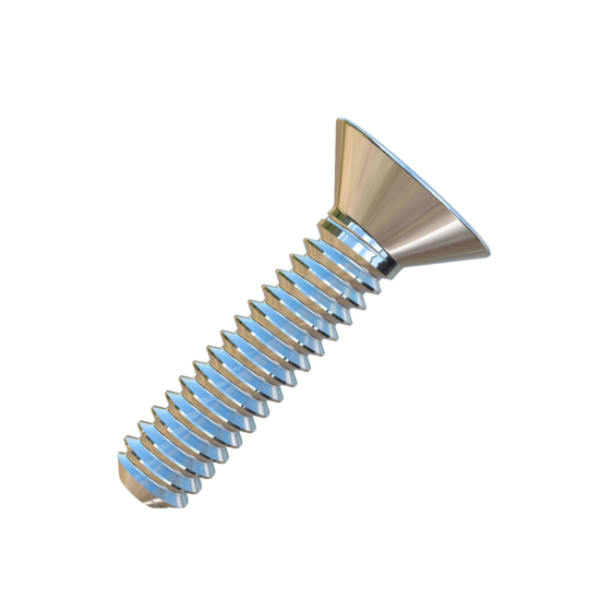 Titanium #4-40 X 1/2 UNC Flat Head Socket Drive Allied Titanium Machine Screw with 3A Threads