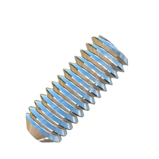 Titanium #5-44 X 5/16 inch UNF Allied Titanium Set Screw, Socket Drive with Flat Point and 3A Threads