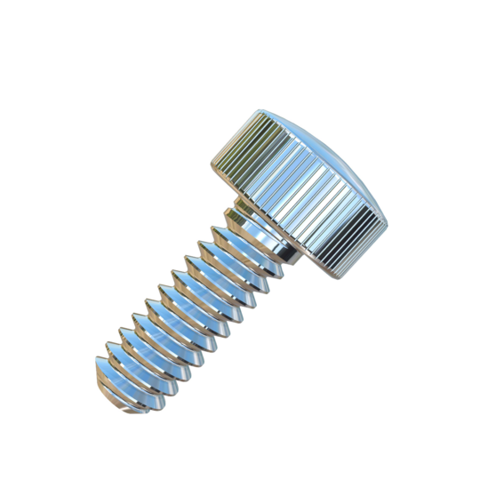 Titanium #6-32 X 3/8 UNC Knurled Allied Titanium Thumb Screw