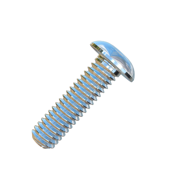 Titanium #6-40 X 1/2 UNF Button Head Socket Drive Allied Titanium Machine Screw with 3A Threads