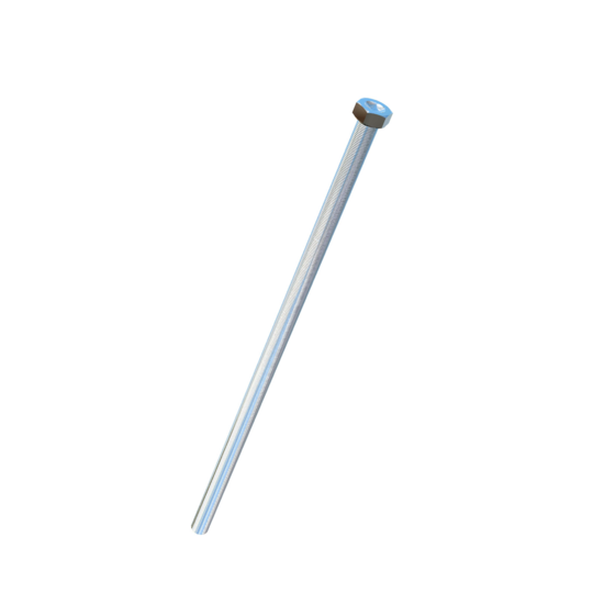 Titanium 1-12 X 27-1/4 inch UNF Fully Threaded Allied Titanium Hex Head Bolt