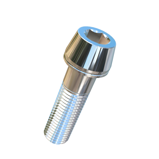 Titanium 1-8 X 3-1/2 UNC Allied Titanium Taper Head Socket Drive Cap Screw