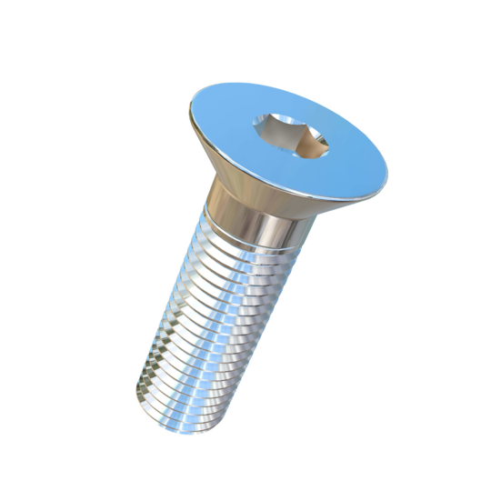 Titanium 1-8 X 3-1/2 UNC Flat Head Socket Drive Allied Titanium Cap Screw