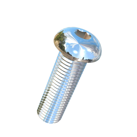 Titanium 1-8 X 3-1/4 UNC Button Head Socket Drive Allied Titanium Machine Screw