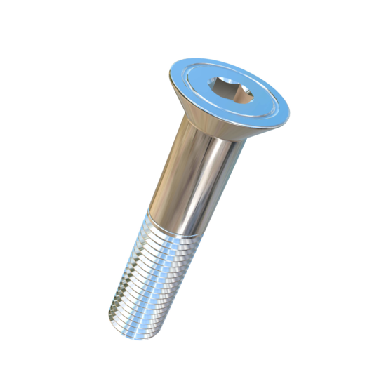 Titanium 1-8 X 5 UNC Flat Head Socket Drive Allied Titanium Cap Screw