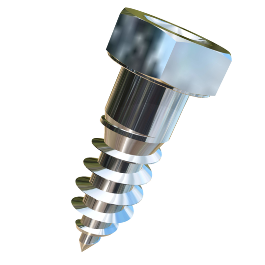 Titanium 1/2 X 1-1/2 Dimpled Hex Head Allied Titanium Lag Screw