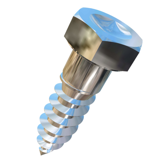 Titanium 1/2 X 1-3/4 Dimpled Hex Head Allied Titanium Lag Screw