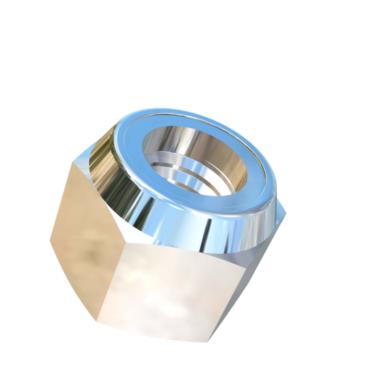 Titanium 1/2-13 UNC Allied Titanium Hex Nylock Nut