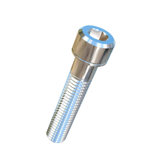 Titanium 1/2-13 X 2-1/2 UNC Socket Head Allied Titanium Cap Screw with 2 inches of thread