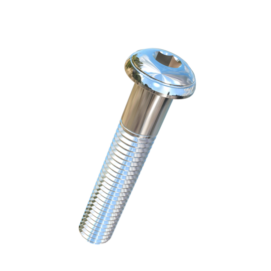 Titanium 1/2-13 X 2-3/4 UNC Button Head Socket Drive Allied Titanium Cap Screw