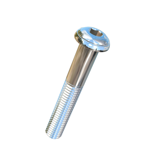 Titanium 1/2-13 X 3-1/4 UNC Button Head Socket Drive Allied Titanium Cap Screw