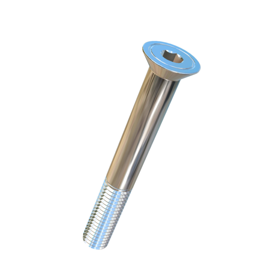 Titanium 1/2-13 X 4 UNC Flat Head, Socket Drive,  Allied Titanium Cap Screw