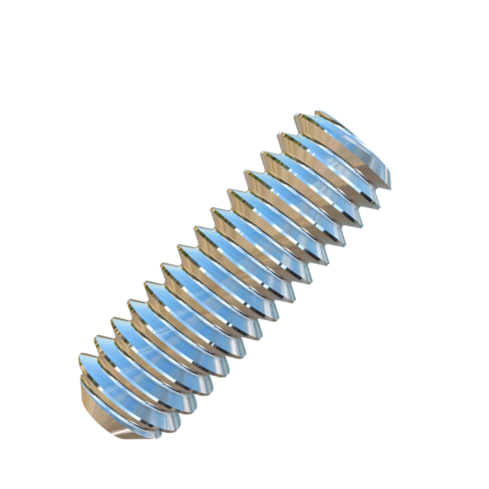 Titanium 1/4-20 X 3/4 inch UNC Allied Titanium Set Screw, Socket Drive with Cup Point