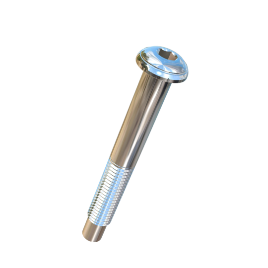 Titanium 1/4-28 X 2 UNF Button Head Socket Drive Spring Retaining Rod