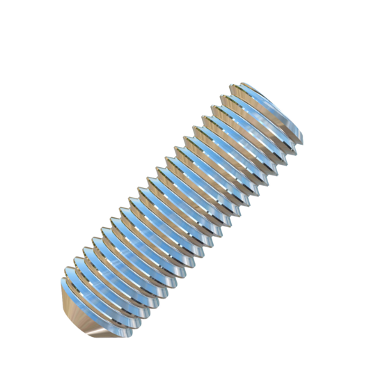 Titanium 1/4-28 X 3/4 inch UNF Allied Titanium Set Screw, Socket Drive with Cup Point