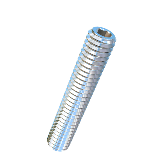 Titanium 5/16-18 X 1-3/4 inch UNC Allied Titanium Set Screw, Socket Drive with Flat Point