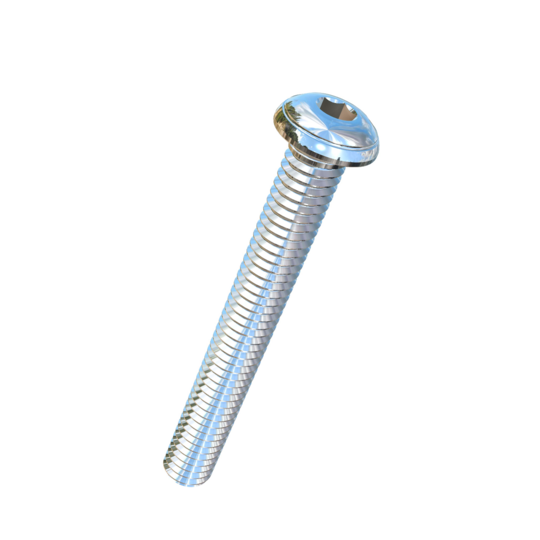 Titanium 5/16-18 X 2-1/2 UNC Button Head Socket Drive Allied Titanium Machine Screw