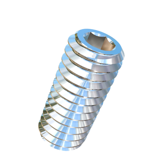 Titanium 5/16-18 X 3/4 inch UNC Allied Titanium Set Screw, Socket Drive with Cup Point