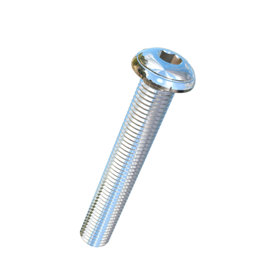 Titanium 5/16-24 X 2 UNF Button Head Socket Drive Allied Titanium Machine Screw