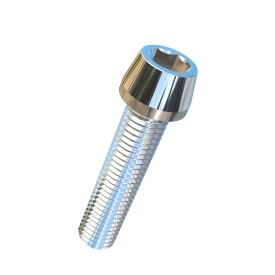 Titanium 5/8-11 X 2-3/4 UNC Allied Titanium Taper Head Socket Drive Machine Screw