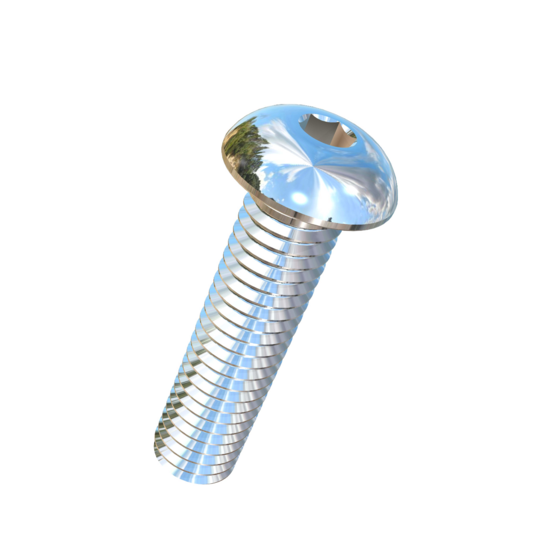 Titanium 7/16-14 X 1-3/4 UNC Button Head Socket Drive  Allied Titanium Machine Screw