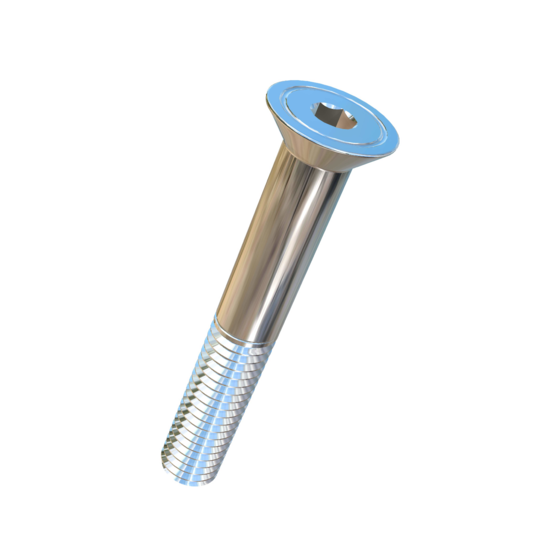 Titanium 7/16-14 X 3 UNC Flat Head, Socket Drive,  Allied Titanium Cap Screw