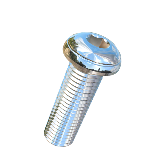 Titanium 7/8-9 X 2-3/4 UNC Button Head Socket Drive Allied Titanium Machine Screw