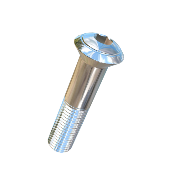 Titanium 7/8-9 X 4 UNC Oval Head, Socket Drive,  Allied Titanium Cap Screw