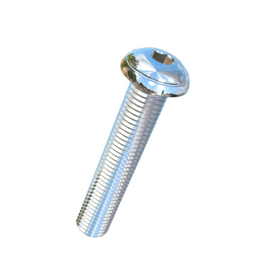 Titanium M11-1.5 Pitch X 60mm Button Head Socket Drive Allied Titanium Machine Screw