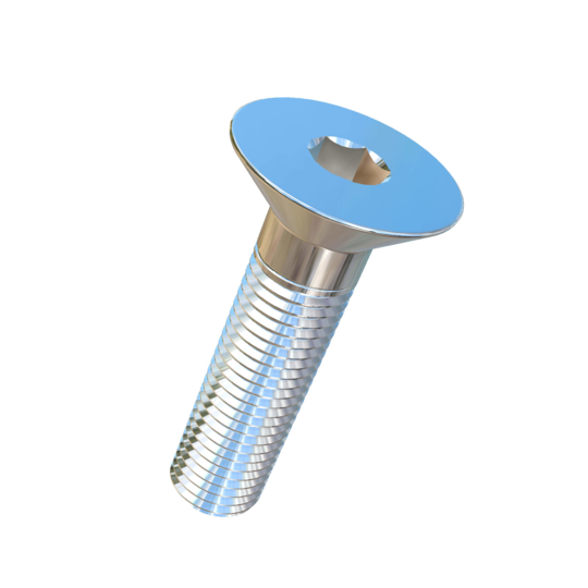 Titanium M12-1.5 Pitch X 50mm Flat Head Socket Drive Allied Titanium Cap Screw