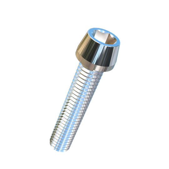 Titanium M3-0.5 Pitch X 15mm Allied Titanium Taper Head Socket Drive Machine Screw