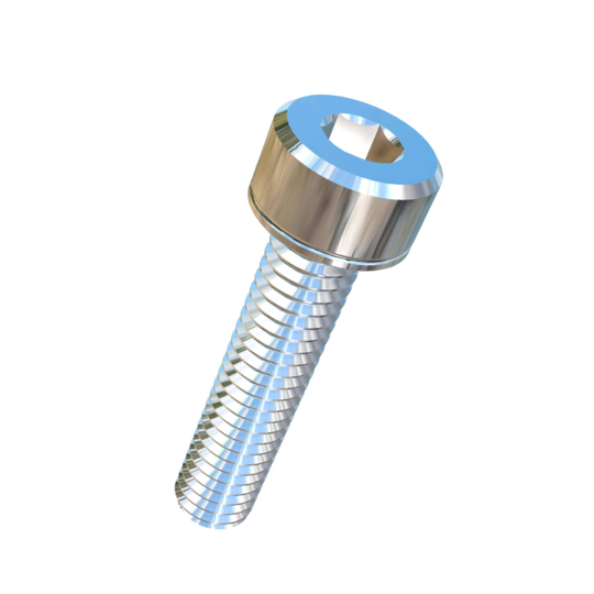 Titanium M4-0.7 Pitch X 18mm Socket Head Allied Titanium Machine Screw