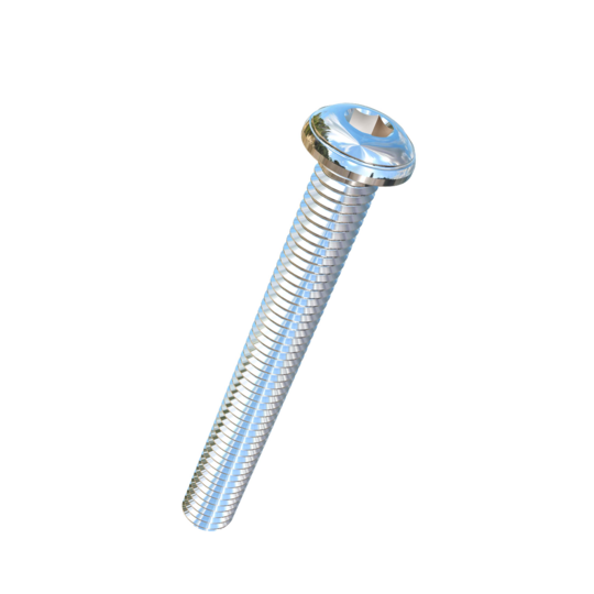 Titanium M6-1 Pitch X 50mm Button Head Socket Drive Allied Titanium Machine Screw