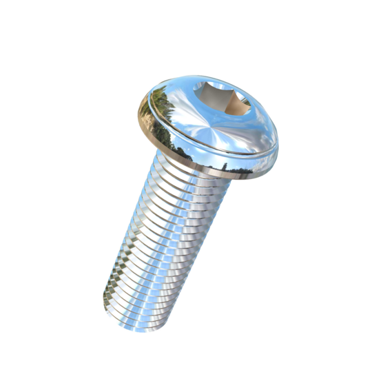 Titanium M8-1 Pitch X 25mm Button Head Socket Drive Allied Titanium Machine Screw