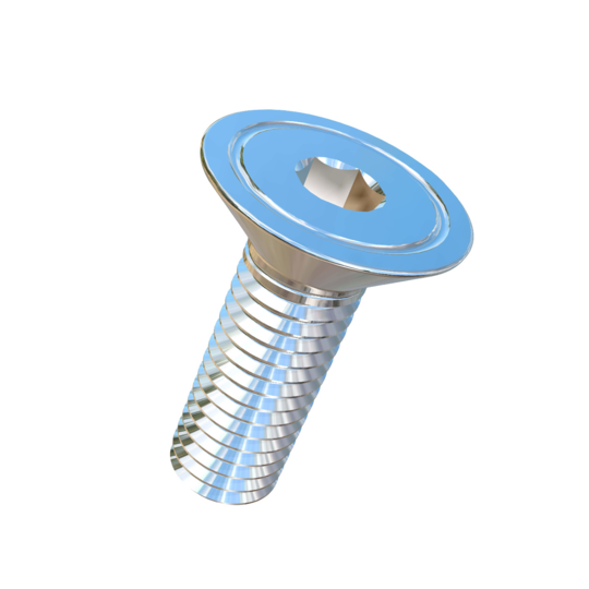 Titanium M8-1.25 Pitch X 25mm Flat Head Socket Drive Allied Titanium Machine Screw