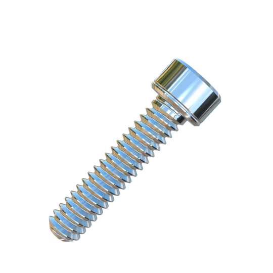 Titanium #4-40 X 1/2 UNC Socket Head Allied Titanium Machine Screw, 160,000 psi Tensile Strength with self-locking nylon patch (With Certs and CoC)